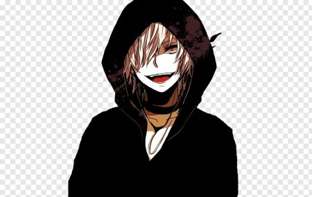 Аниме парень в маске