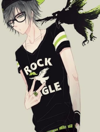 Топовые аниме арты парней