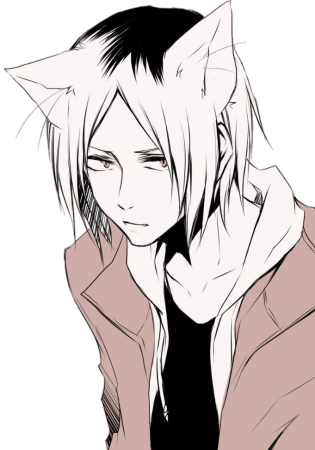 Человек с ушками