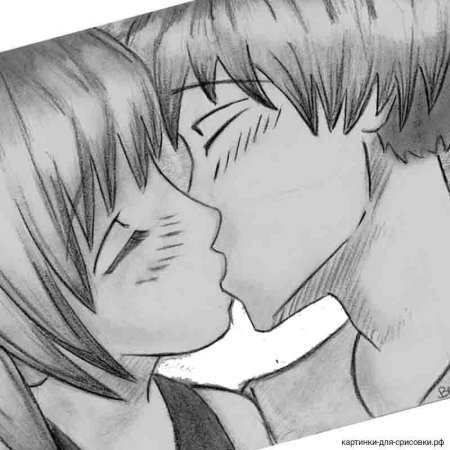 Аниме поцелуй