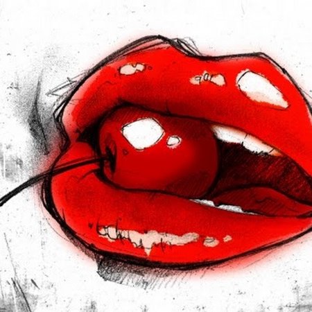 Аниме поцелуй карандашом