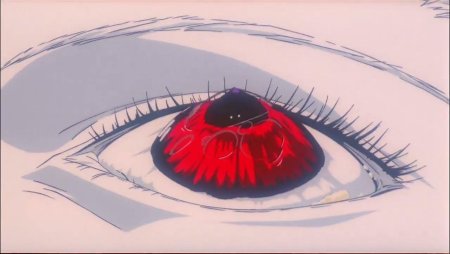 Красные глаза аниме
