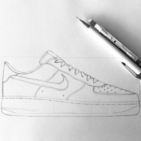 Рисунки на найк АИР Форс