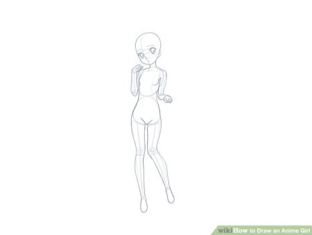 Аниме тело без ничего