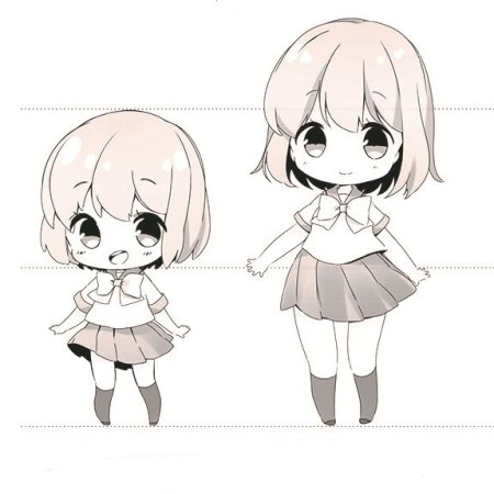 Чиби аниме для рисования