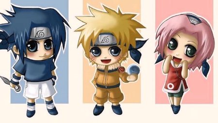 Наруто Чиби персонажи