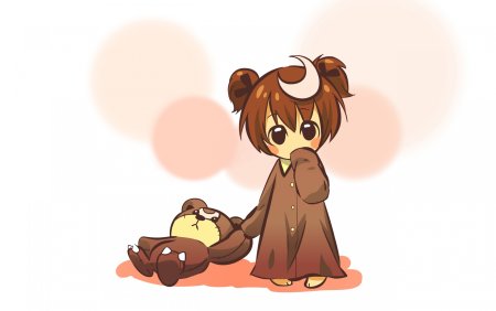 Плюшевый мишка аниме