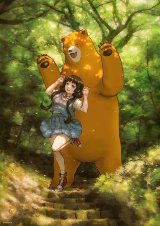 Kuma Miko аниме