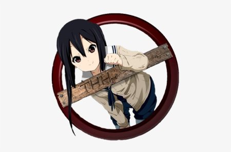 Аниме девочка в круге