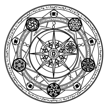 Стальной алхимик магические круги