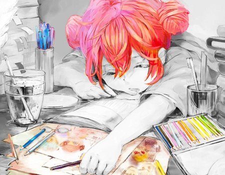 Начинающий художник арт