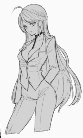 Строгие позы для рисования