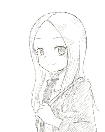 Аниме девушки для рисования
