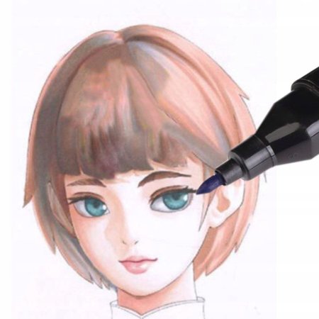 Чиби маркерами Copic