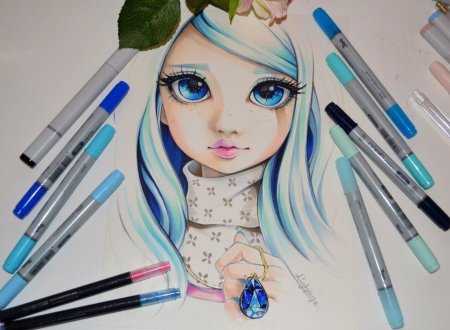 Арты в стиле аниме