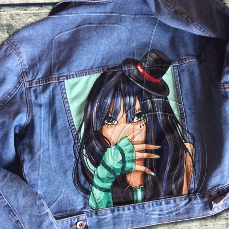 Куртка в стиле anime