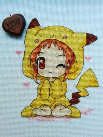 Вышивка крестом аниме