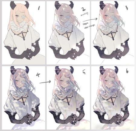 Покрас одежды туториал