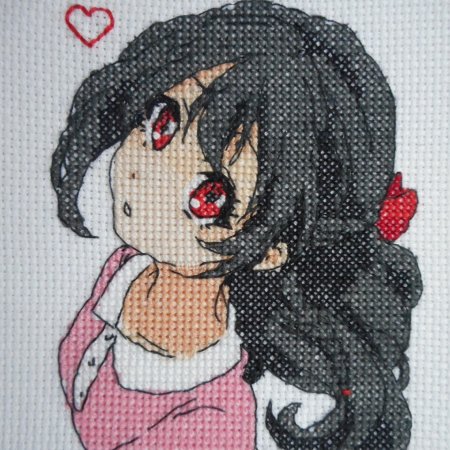 Вышивка крестом аниме