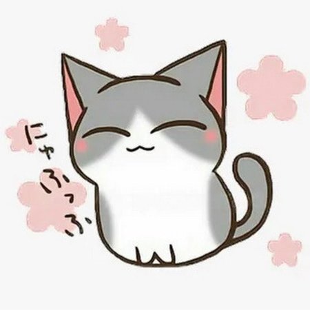 Корейские котики мультяшные