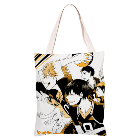 Шоппер с аниме волейбол