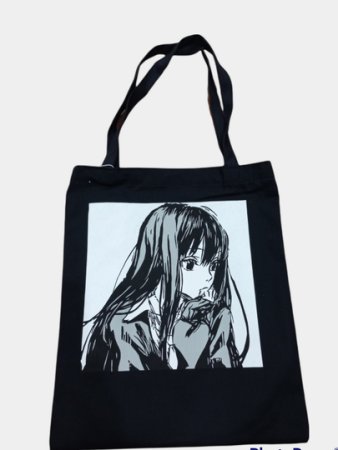 Шоппер с принтом аниме