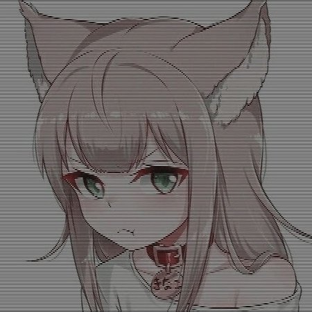 Неко тян плачет