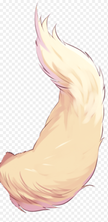 Хвост нарисованный