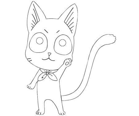 Хэппи Фейри Тейл раскраска