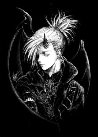 Красивый демон