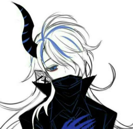 Парни нарисованные демоны