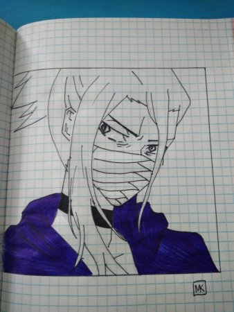 Аниме рисунки ручкой легкие