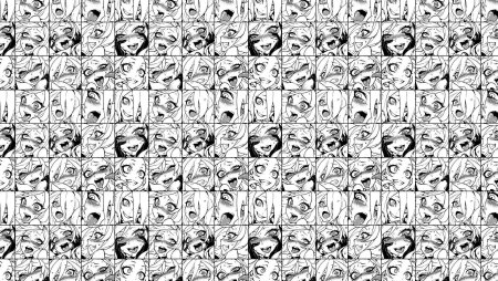 Ахегао лица 4к