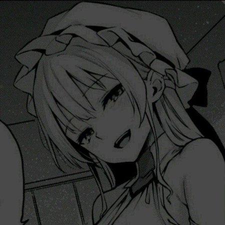 Аниме авы чб