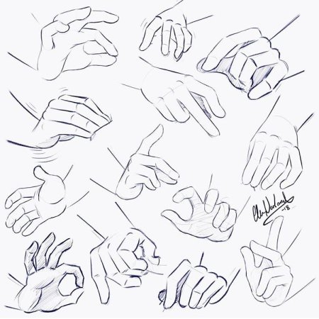 Руки для рисования