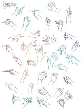 Руки для рисования