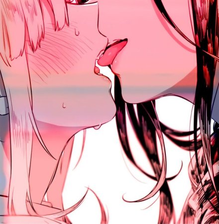 Манхва Юри поцелуй