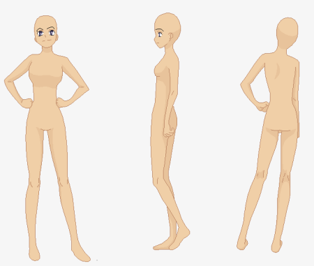 Аниме манекены