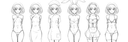 Макет человека для рисования