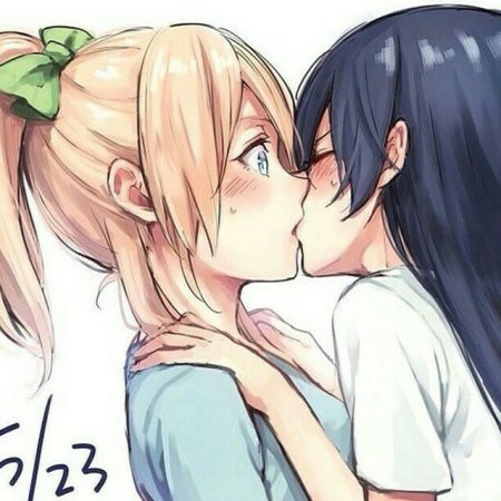 Юри цитрус Kiss