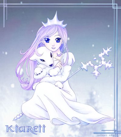 Снежная принцесса аниме