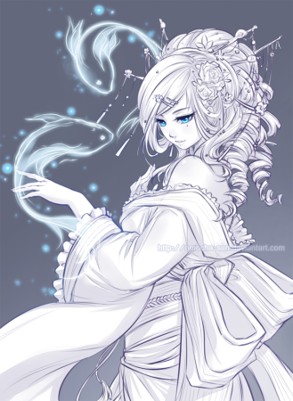 Белоснежная принцесса аниме