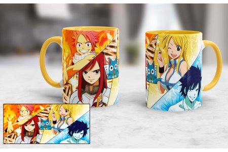 Кружки с аниме принтами