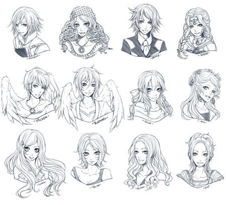 Интересные персонажи для рисования