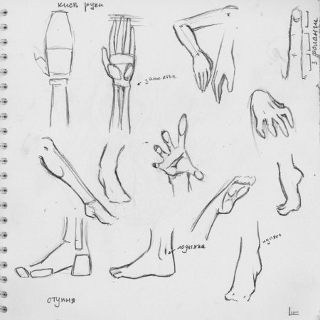 Аниме части тела