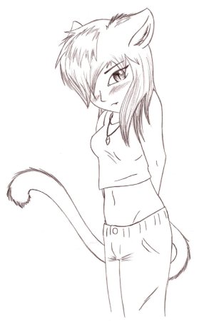 Аниме для срисовки лёгкие