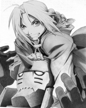 Альфонс Элрик Манга