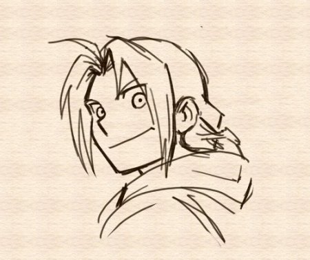 Рисунок Эдварда Элрика