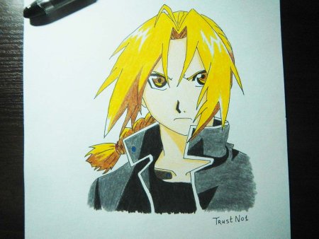 Стальной Химик Эдвард срисовки