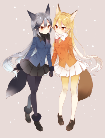 Kemono friends аниме лиса